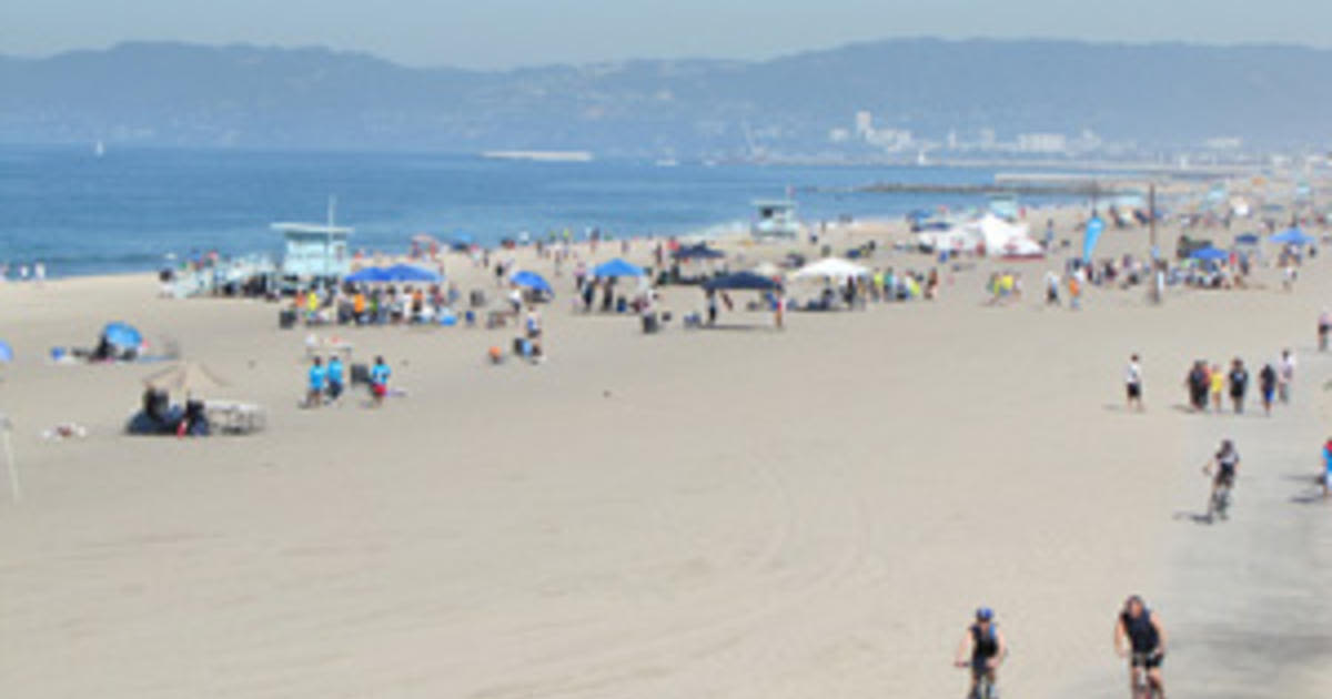 8 Los Angeles County beaches remain under a bacterial warning after sewage spill