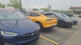 Gallery: Plugging into Tesla's Supercharger network with a Ford Mustang Mach-E
