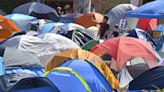 Protesters set up new pro-Palestinian encampment at UCLA