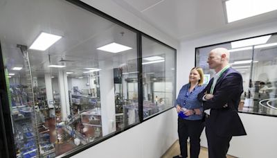 Minister Ossian Smyth impressed by sustainability efforts at Wexford’s Danone Nutricia plant