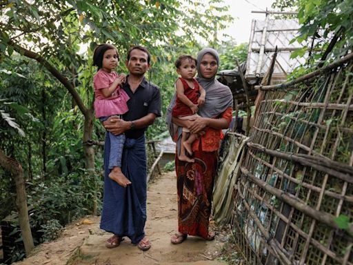 Myanmar's junta terrorised a Rohingya Muslim town. Then rebels burned it down