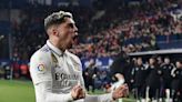 Real Madrid leave it late to beat Osasuna to close gap on Barcelona