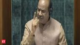 LS Speaker amends rules, members can't raise slogans during oath - The Economic Times