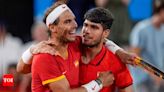 Rafael Nadal's Olympics end in doubles loss with Carlos Alcaraz | Paris Olympics 2024 News - Times of India