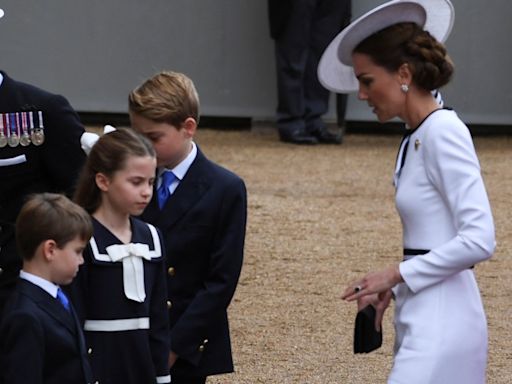 Prince Louis' five word remark to his sister Charlotte and mom Kate shows his true nature at Trooping the Colour