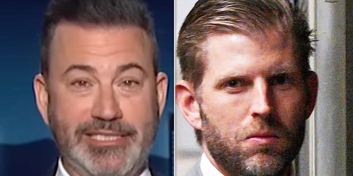 Jimmy Kimmel Brutally Shades Eric Trump In The Most Golden Way Possible