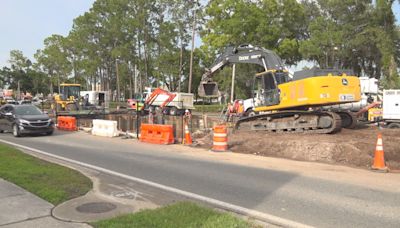 Neighbors, business say traffic on San Jose Boulevard is 'a nightmare' as JEA fixes water main break