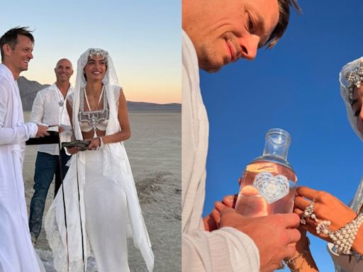 Joel Kinnaman Ties the Knot with Kelly Gale in Burning Man Wedding: 'Soulmates'