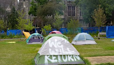 Only three tents remain at UofT encampment ahead of 6 p.m. deadline