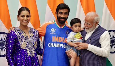 PM Narendra Modi's Picture With Jasprit Bumrah's Son Angad Goes Viral - News18