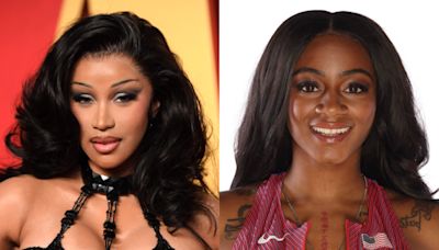 Cardi B And Sha'Carri Richardson Link Up In New Olympics Ads