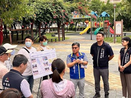 中市大雅區中山北路遇雨積水 新設雨水下水道明年完工