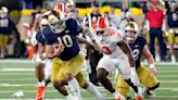 Notre Dame beats No. 5 Clemson 35-14 with punt block for TD