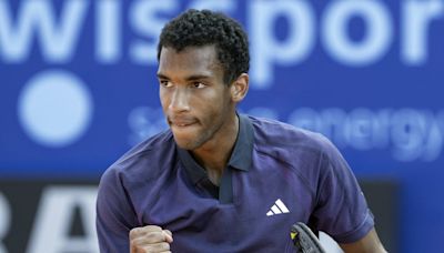 Auger-Aliassime moves into Swiss Open quarterfinals with win over Hanfmann