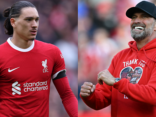 Darwin Nunez finally reveals what he thinks about Jurgen Klopp's Liverpool exit after guard of honour controversy in beloved manager's final game | Goal.com English Qatar