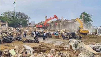 Nine shrines demolished during anti-encroachment drive in Gujarat