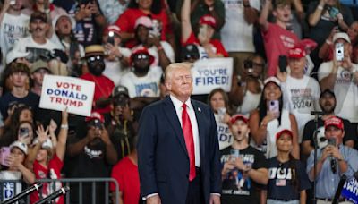 Trump repeatedly attacks Republican Georgia Gov. Kemp at Atlanta rally