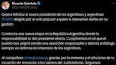 Qué dijo Ricardo Quintela, el gobernador que había prometido renunciar si ganaba Javier Milei