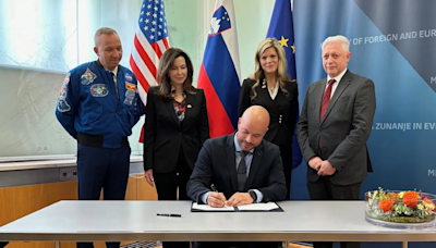 Slovenia signs NASA's Artemis Accords for cooperative space exploration