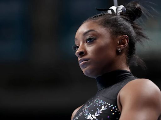 Simone Biles gana el título completo en su primera competición de 2024