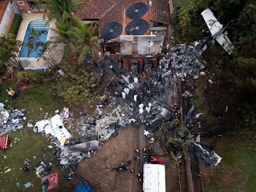 Brazil plane crash latest: Removal of bodies begins after plane crashes near Sao Paulo, killing 62 passengers