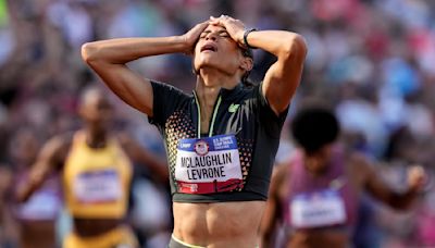 McLaughlin-Levrone sends pre-Olympic jolt running 50.65 to break world record (again) in 400 hurdles