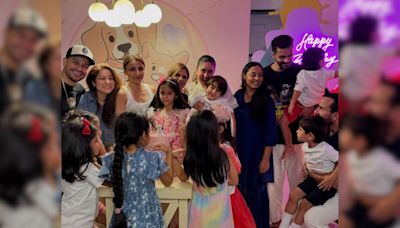 Inside Soha Ali Khan's Daughter Inaaya's Animal-Themed Birthday Party. Bonus - Saif Ali Khan And Kareena Kapoor