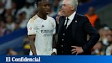 Algo pasa con Vinícius si Ancelotti le da un tirón de orejas en la fiesta contra el Barcelona