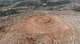 Obras en Creta revelan un monumento circular minoico único