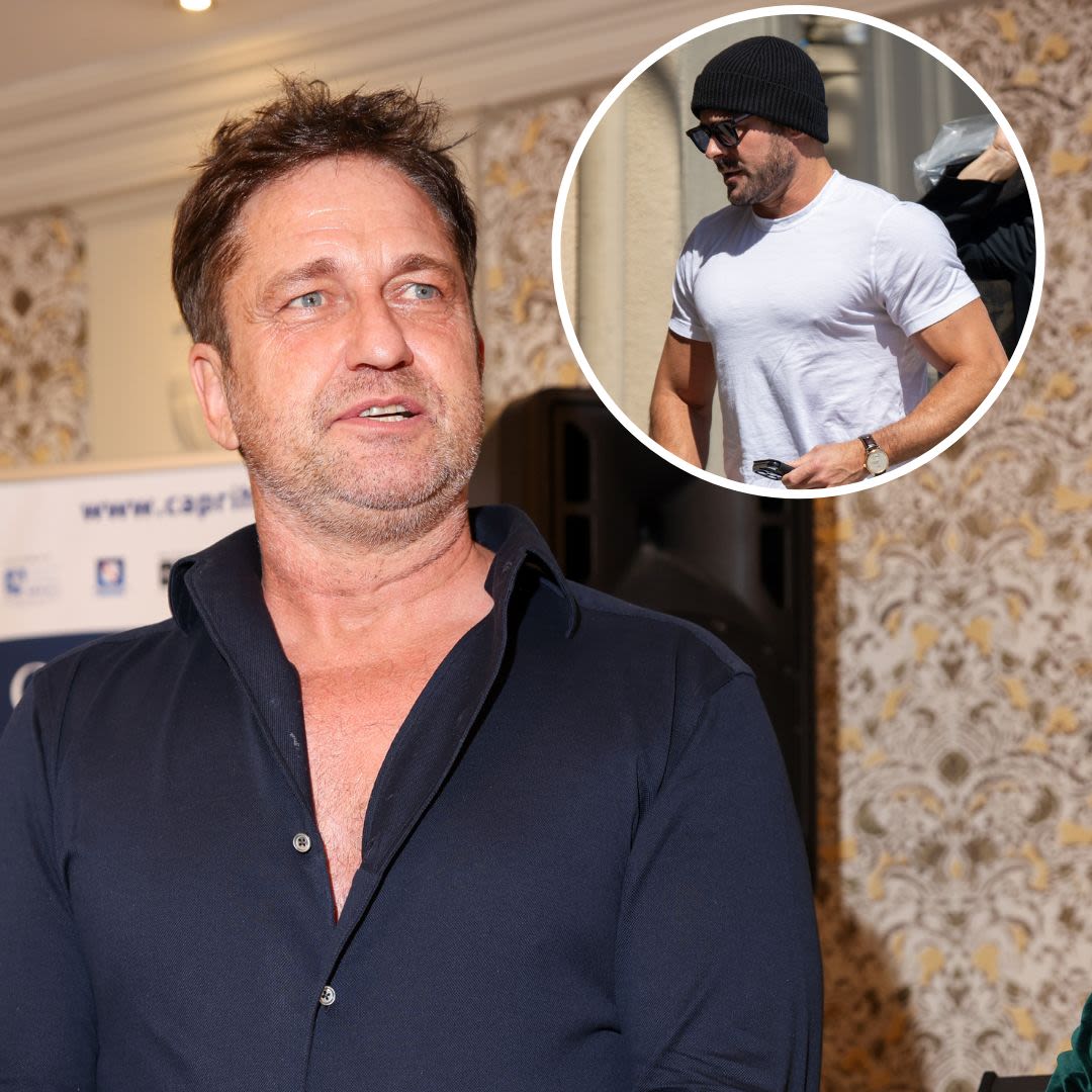 Gerard Butler ‘Is Very Self-Conscious About His Current Shape’ — and Won’t Go Shirtless!