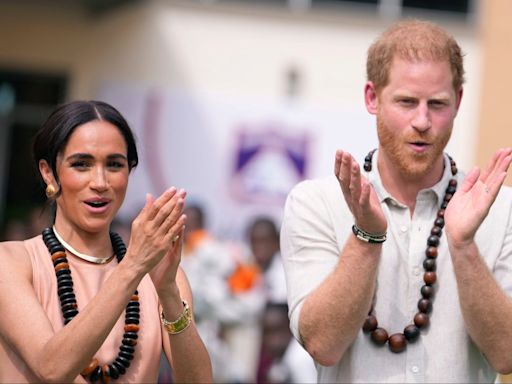 Royal News - live: Harry and Meghan mobbed by fans in Nigeria as Prince William gives new Kate health update