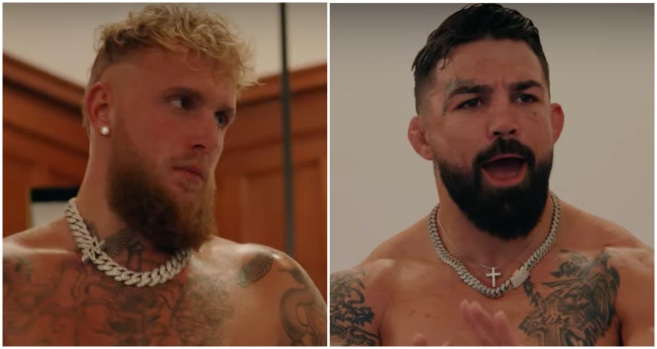 Jake Paul's physique compared to Mike Perry's ahead of fight has led to some huge accusations