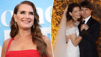 Brooke Shields accepted Tom Cruise, Katie Holmes’ 2006 wedding invite on 1 condition year after public feud