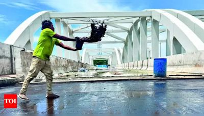 Second arm of Elephant Gate overbridge to open in a week | Chennai News - Times of India