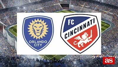 Orlando City vs FC Cincinnati: estadísticas previas y datos en directo | MLS - Liga USA 2024