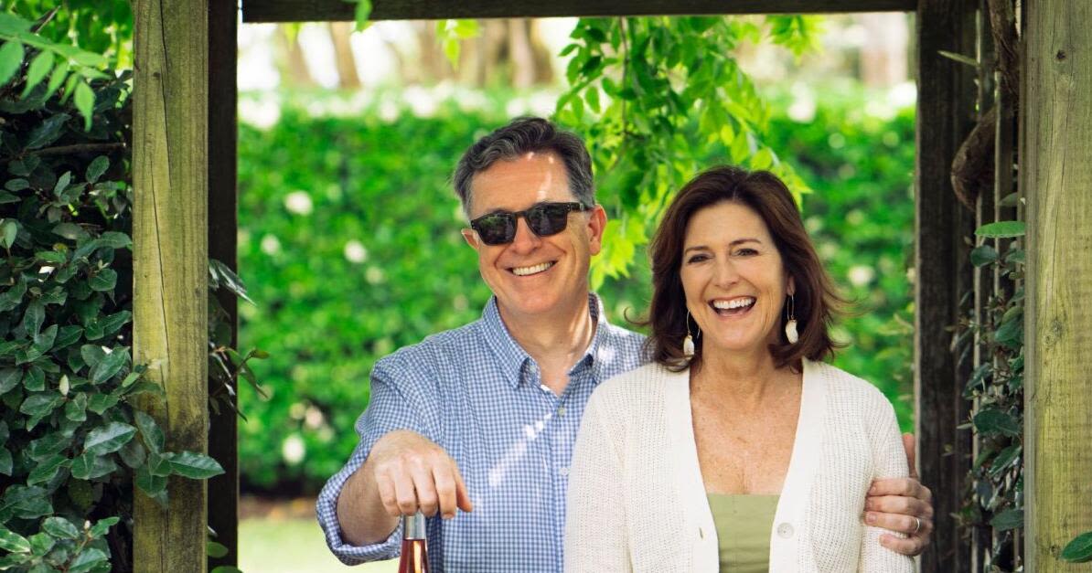 Spend an afternoon with Stephen Colbert and his wife, Evie, talking about their favorite recipes