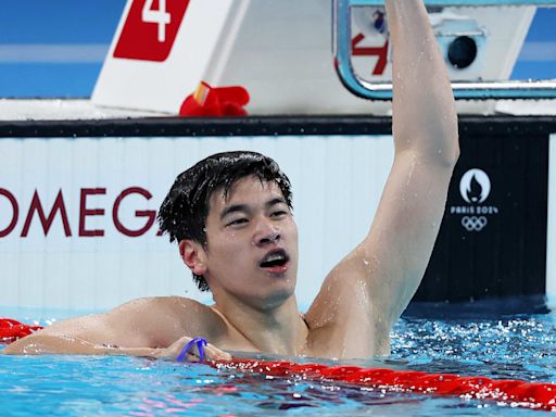 Paris 2024 swimming: All results, as Pan Zhanle sets world record to win gold medal in men’s 100m freestyle