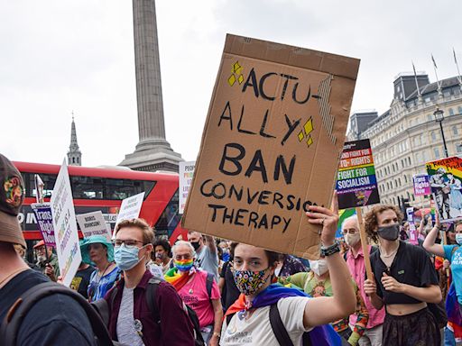 What is conversion therapy and when will it be banned?