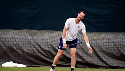 What we learned from Andy Murray's practice session as Wimbledon decision looms