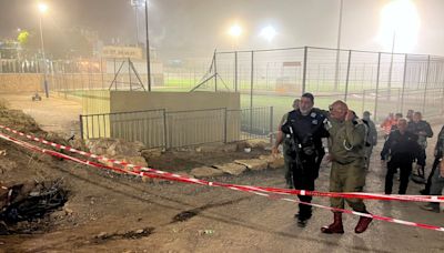 Eleven killed as rocket hits football field in Israeli-controlled Golan Heights