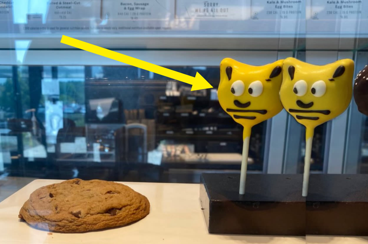 These Starbucks Cake Pops Are Going Viral Because They Are NOT Supposed To Be Disgruntled Cats