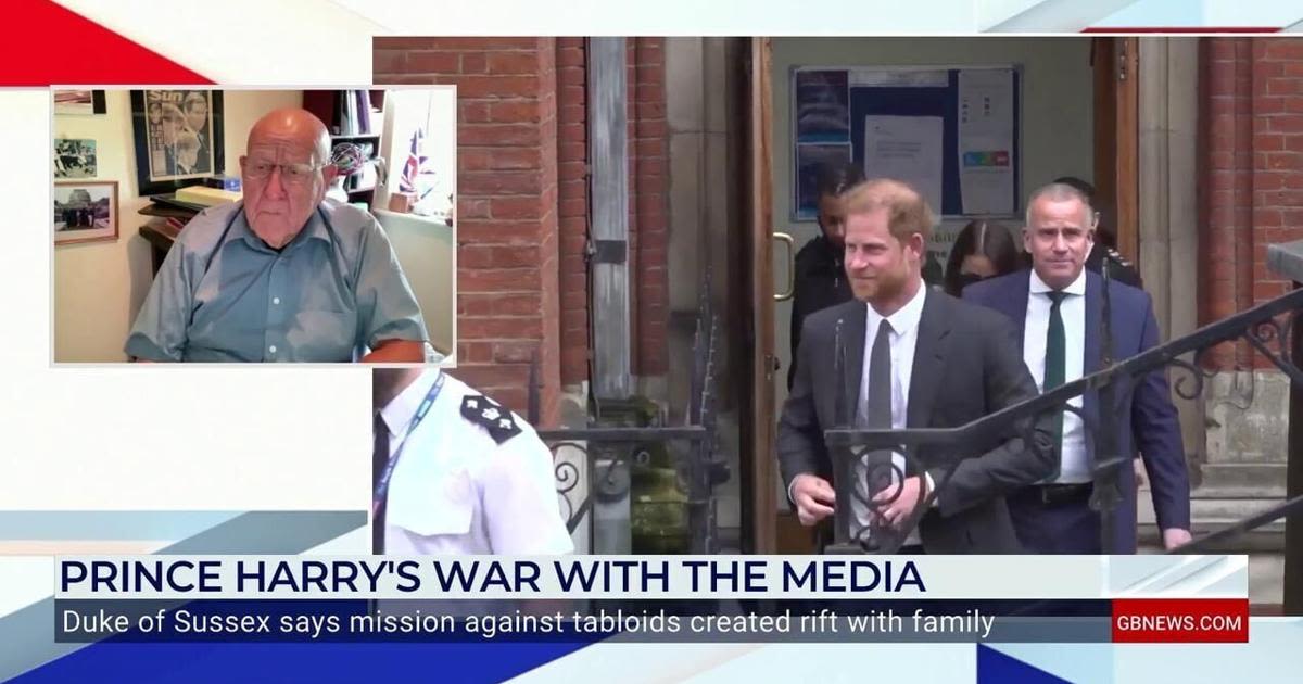 ‘Harry was the darling of the tabloids!' Prince blames rift within Royal Family on the media