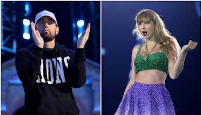 Eminem de-thrones Taylor Swift after pop star’s 12 weeks at top of US charts