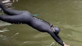 French sports minister swims in Seine ahead of Olympics