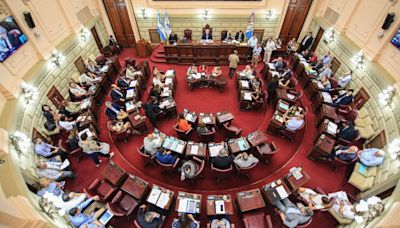 En medio de una batalla campal se aprobó la ley de reforma previsional de Santa Fe