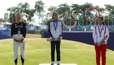 United States' Nelly Korda Misses the Gold