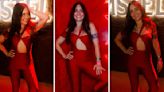 Quem é essa menina de vermelho? Alessandra Negrini arrasa no look - OFuxico