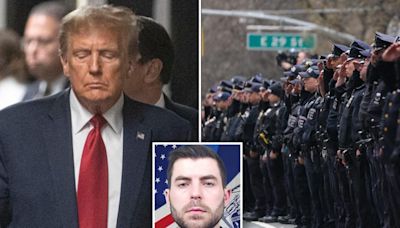 Trump expected to attend wake for slain NYPD cop Jonathan Diller