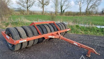 SUMO 4m Tyre Press Further cultivators Used in LN8 3RH Lincolnshire United Kingdom (7569401) - classified.fwi.co.uk