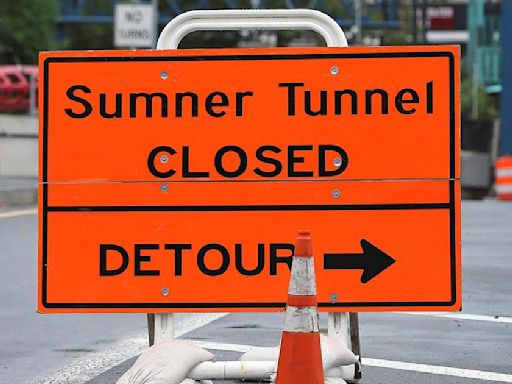 Sumner Tunnel in Boston closing Thursday night for one month